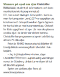 screenshot of Winner of Swedish National Programming Contest